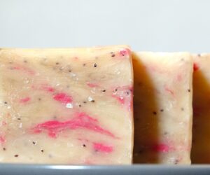 All-Natural Pomegranate-PinkGrapefruit Soap