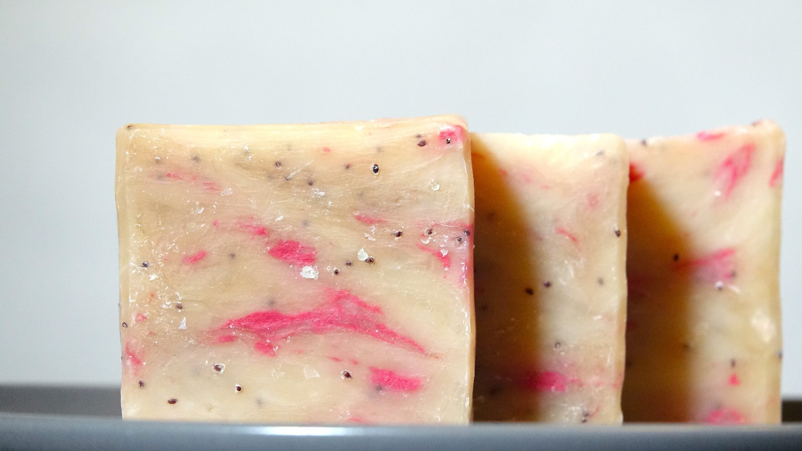 All-Natural Pomegranate-PinkGrapefruit Soap